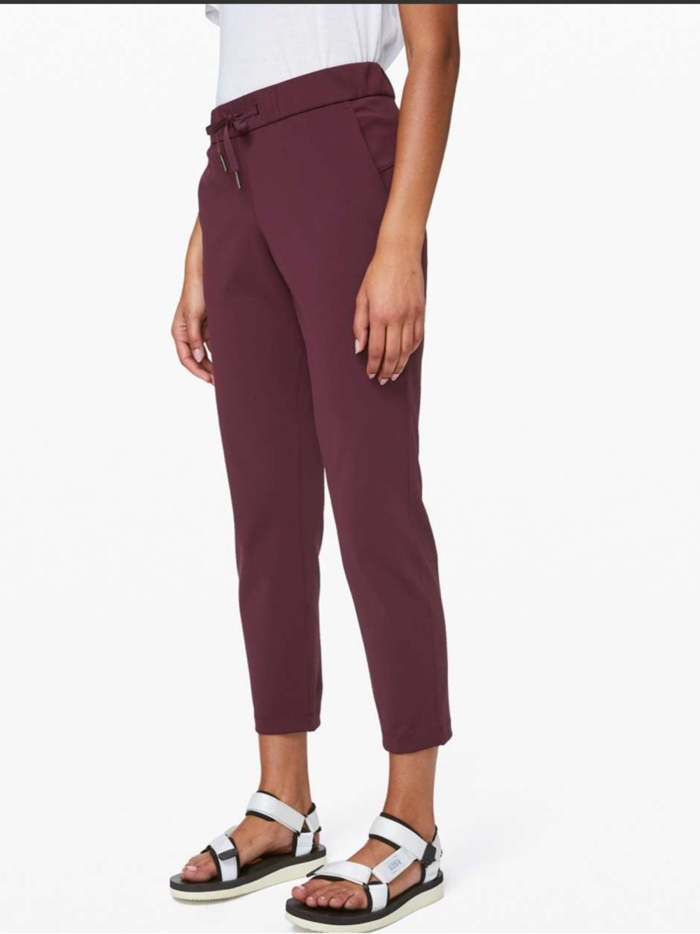 Lululemon On The Fly 7/8 Pants - Dark Adobe